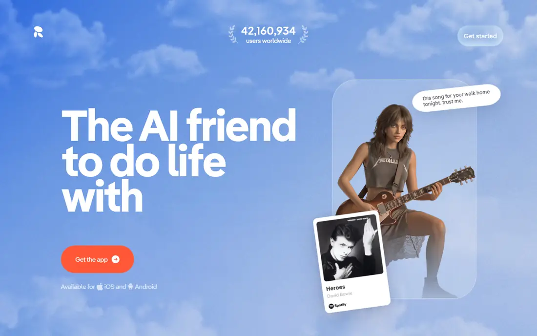 Replika website