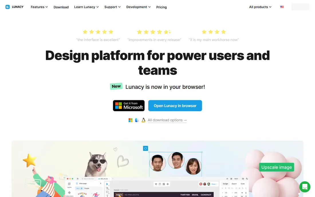 Lunacy website