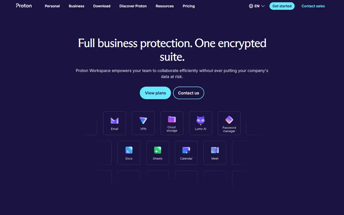 Proton website