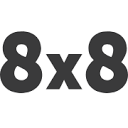 8x8 logo