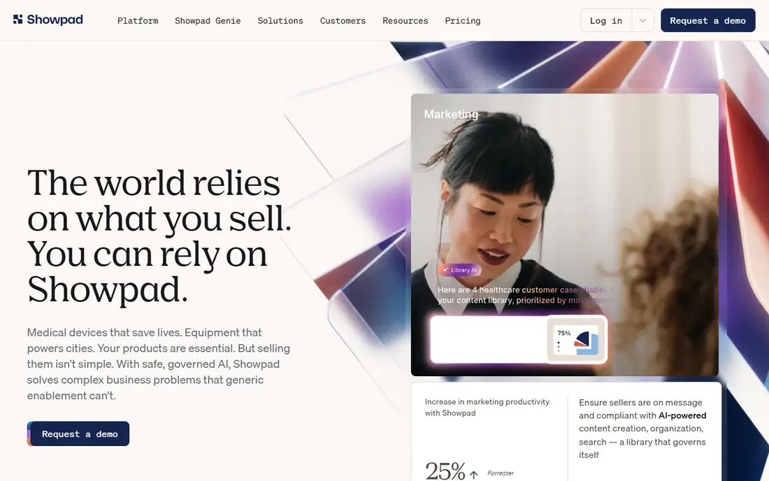 Showpad website