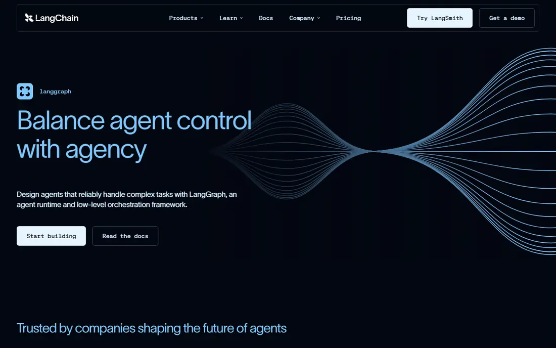 LangGraph website