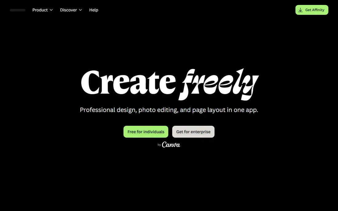 Affinity website