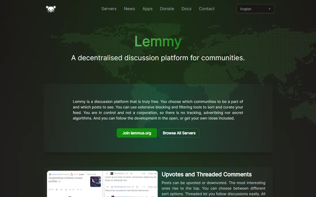 Lemmy website