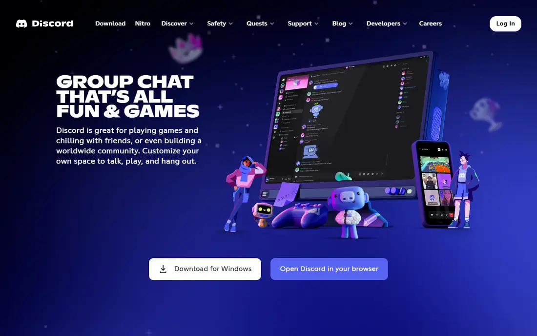 Discord website