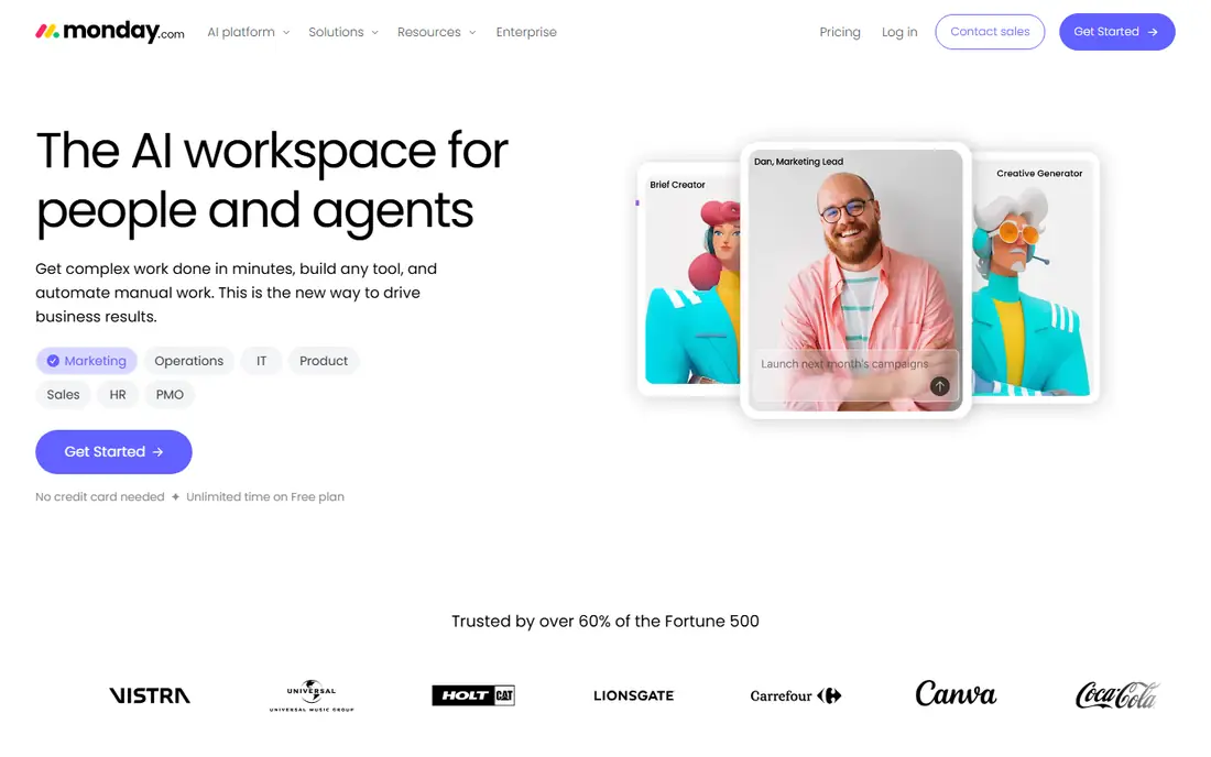 monday.com website