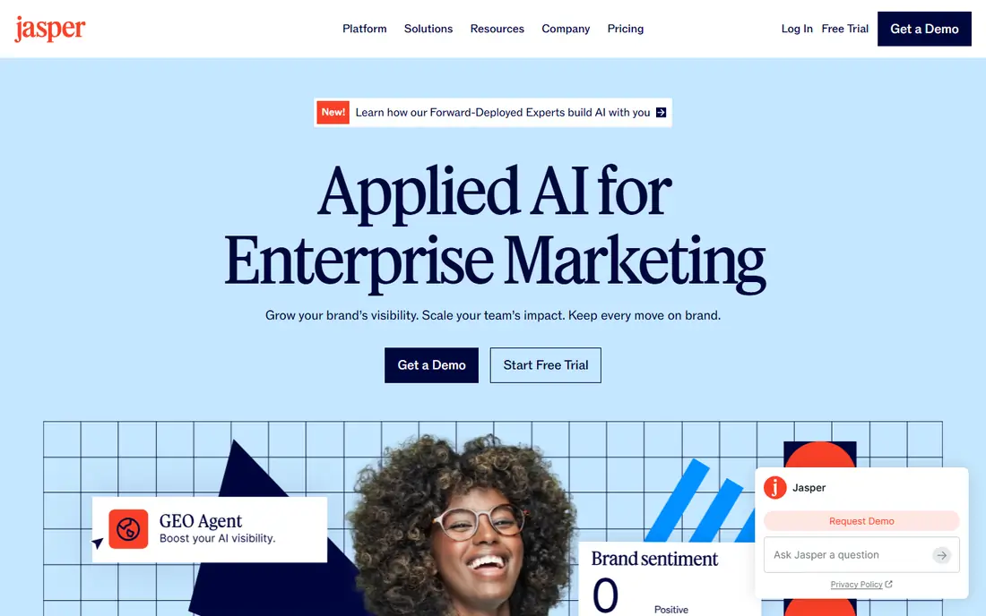 Jasper website