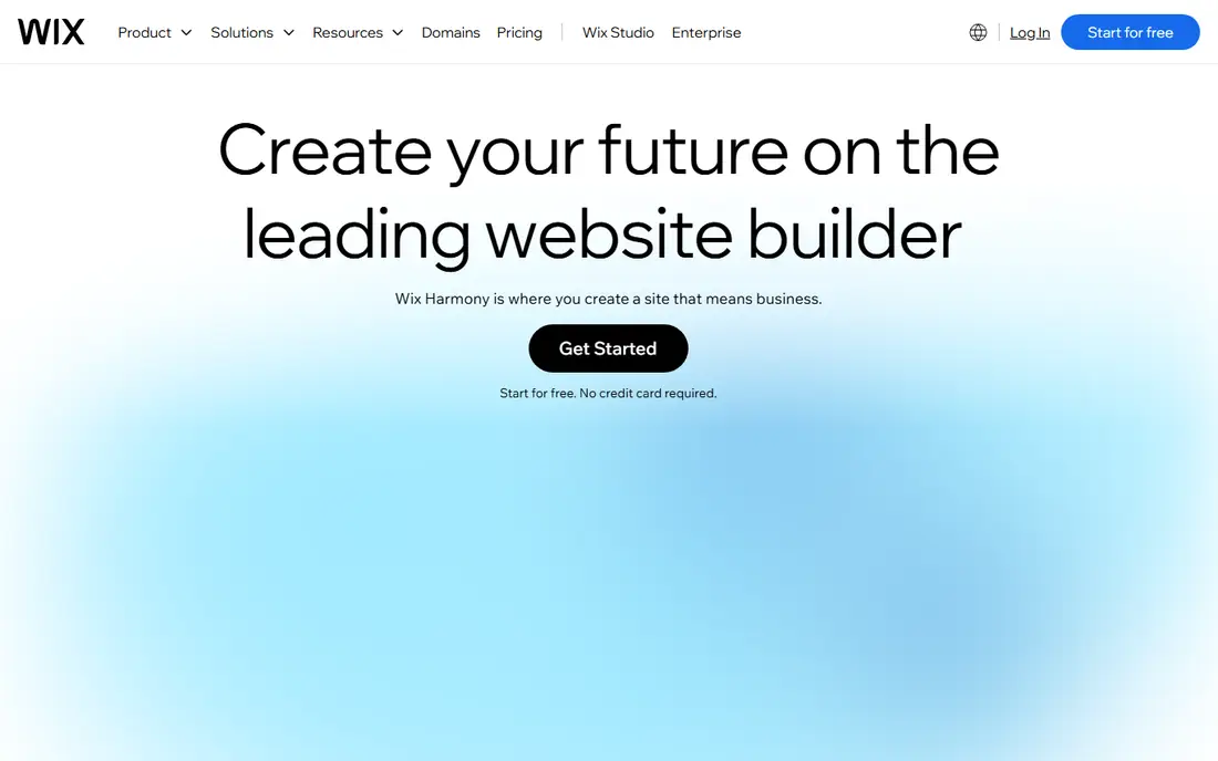 Wix website