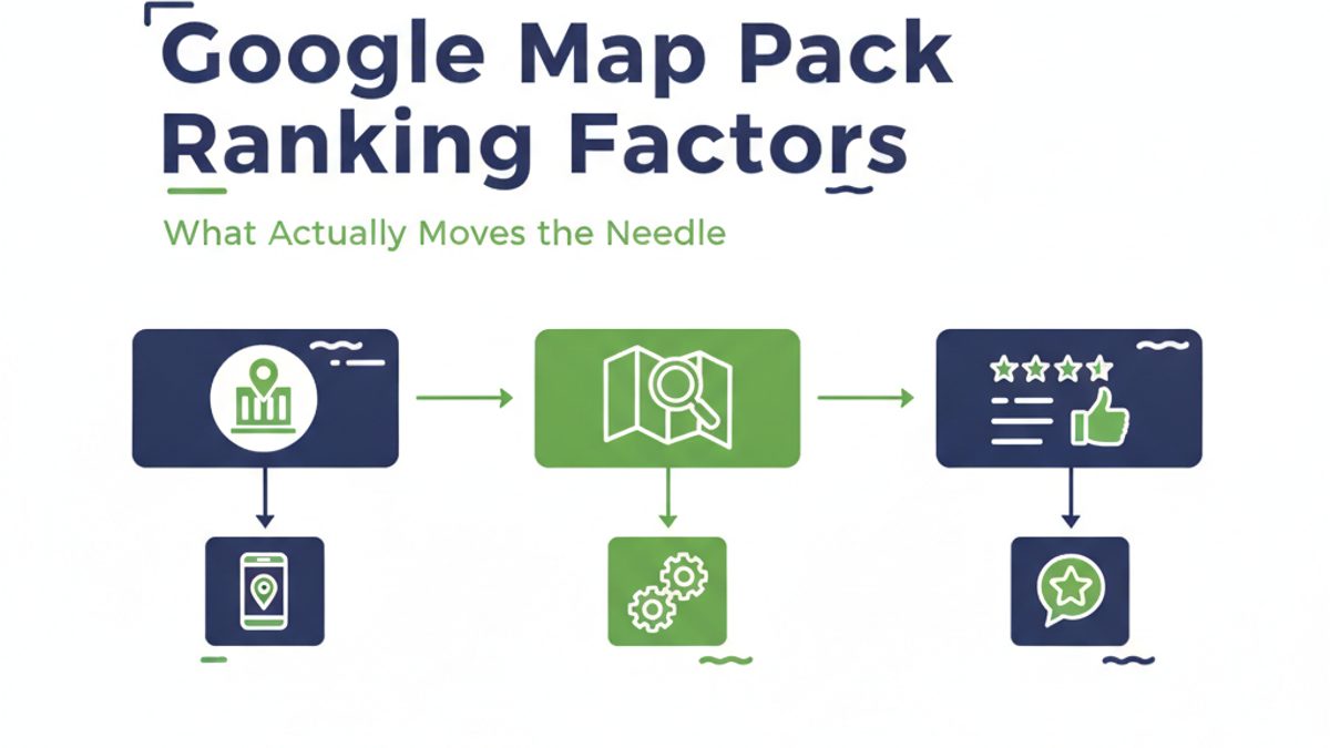Google Map Pack Ranking Factors: What Actually Moves the Needle infographic