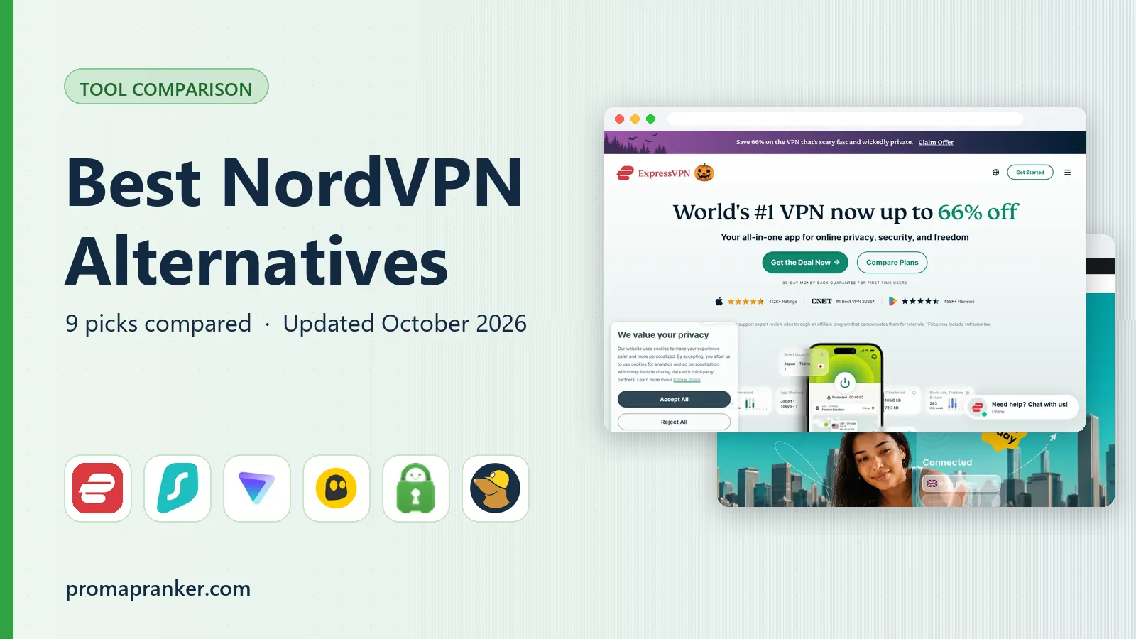 Best NordVPN Alternatives in 2026