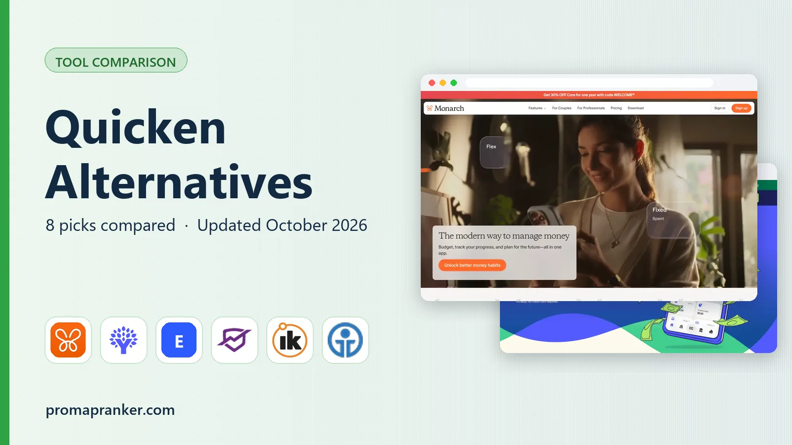 Quicken Alternatives in 2026