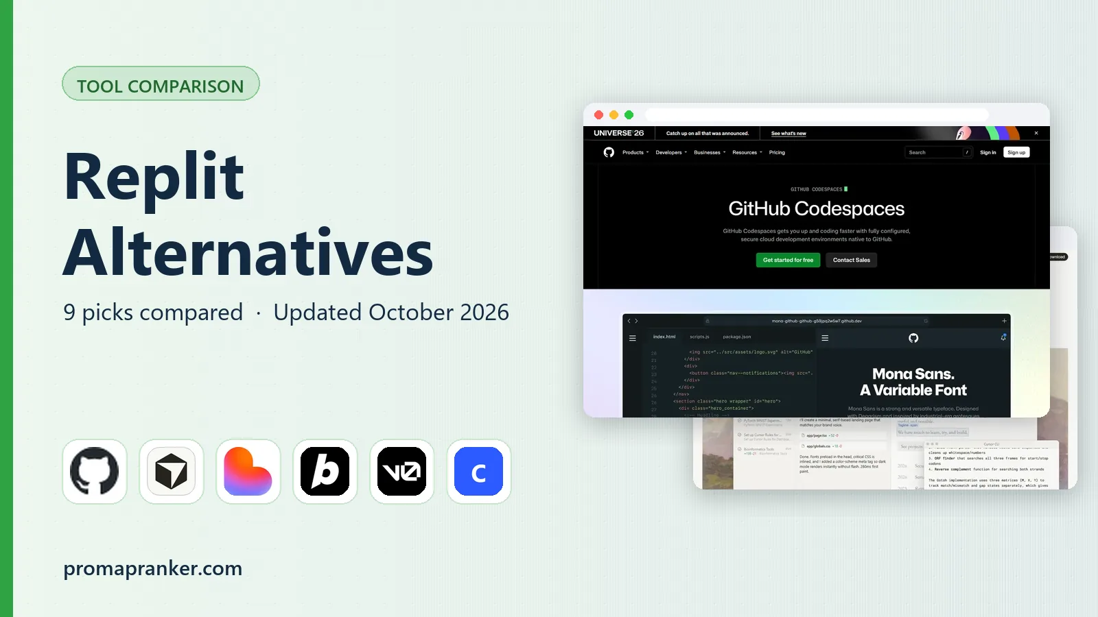 Replit Alternatives in 2026: 9 Tools Compared