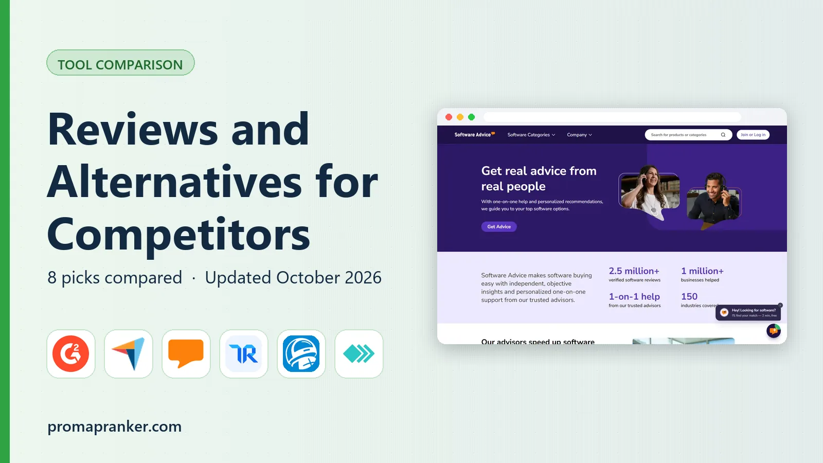 Reviews and Alternatives for Competitors in 2026