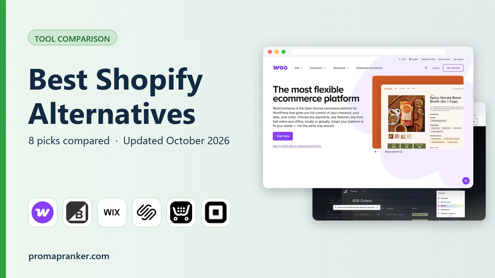 Best Shopify Alternatives in 2026