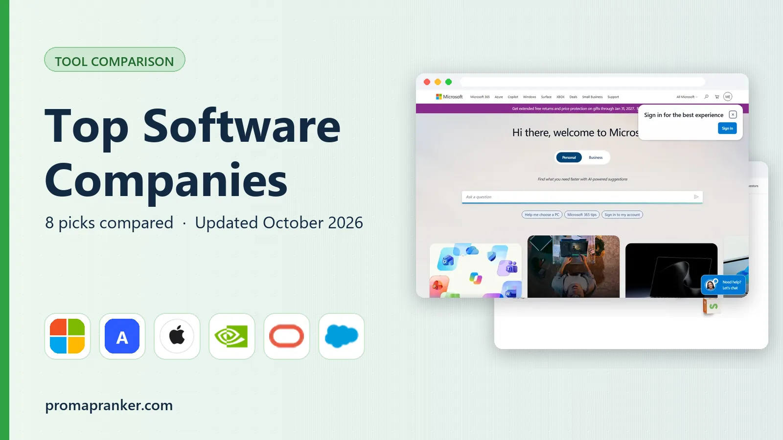 Top Software Companies in 2026