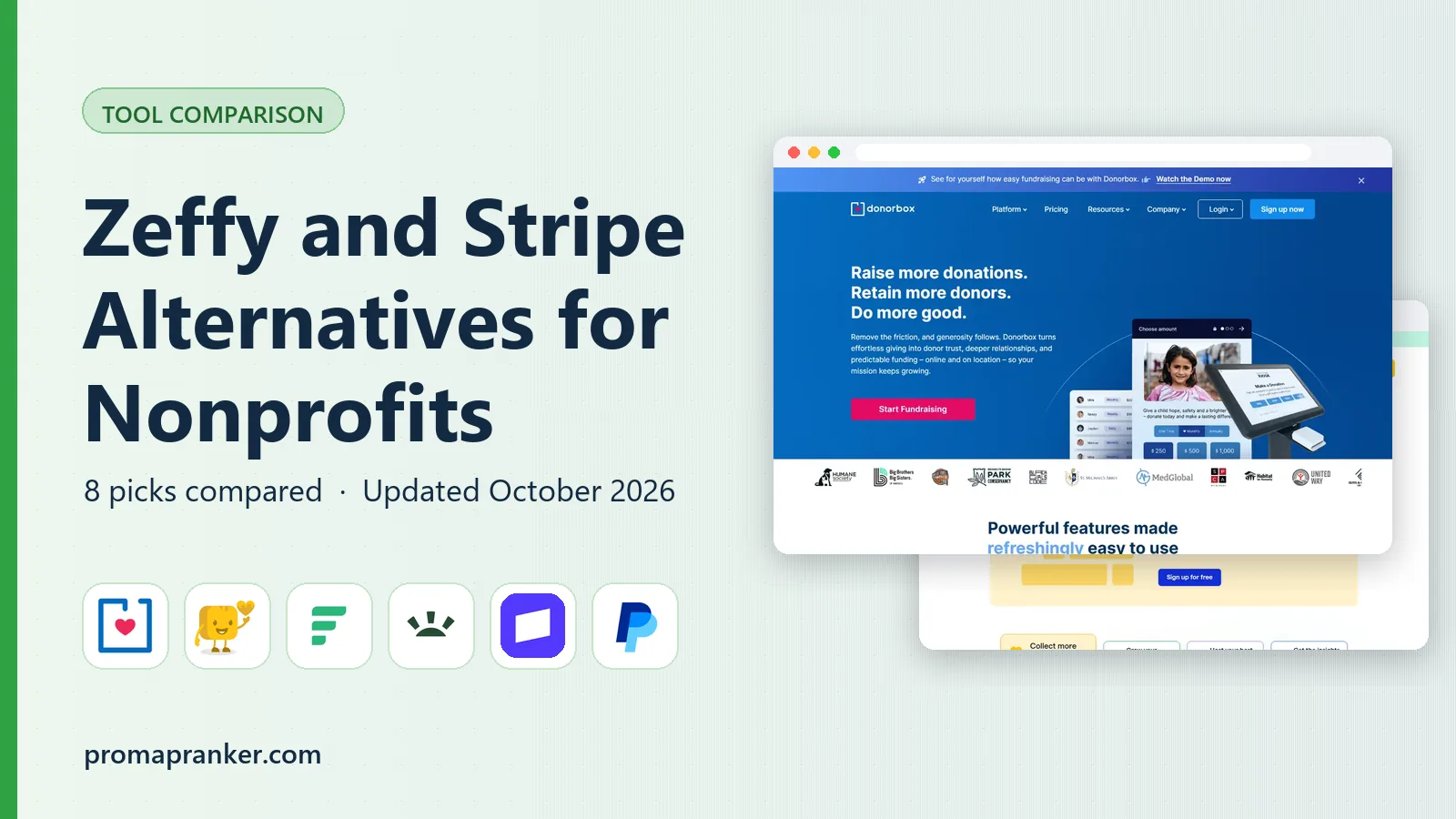 Zeffy and Stripe Alternatives for Nonprofits in 2026